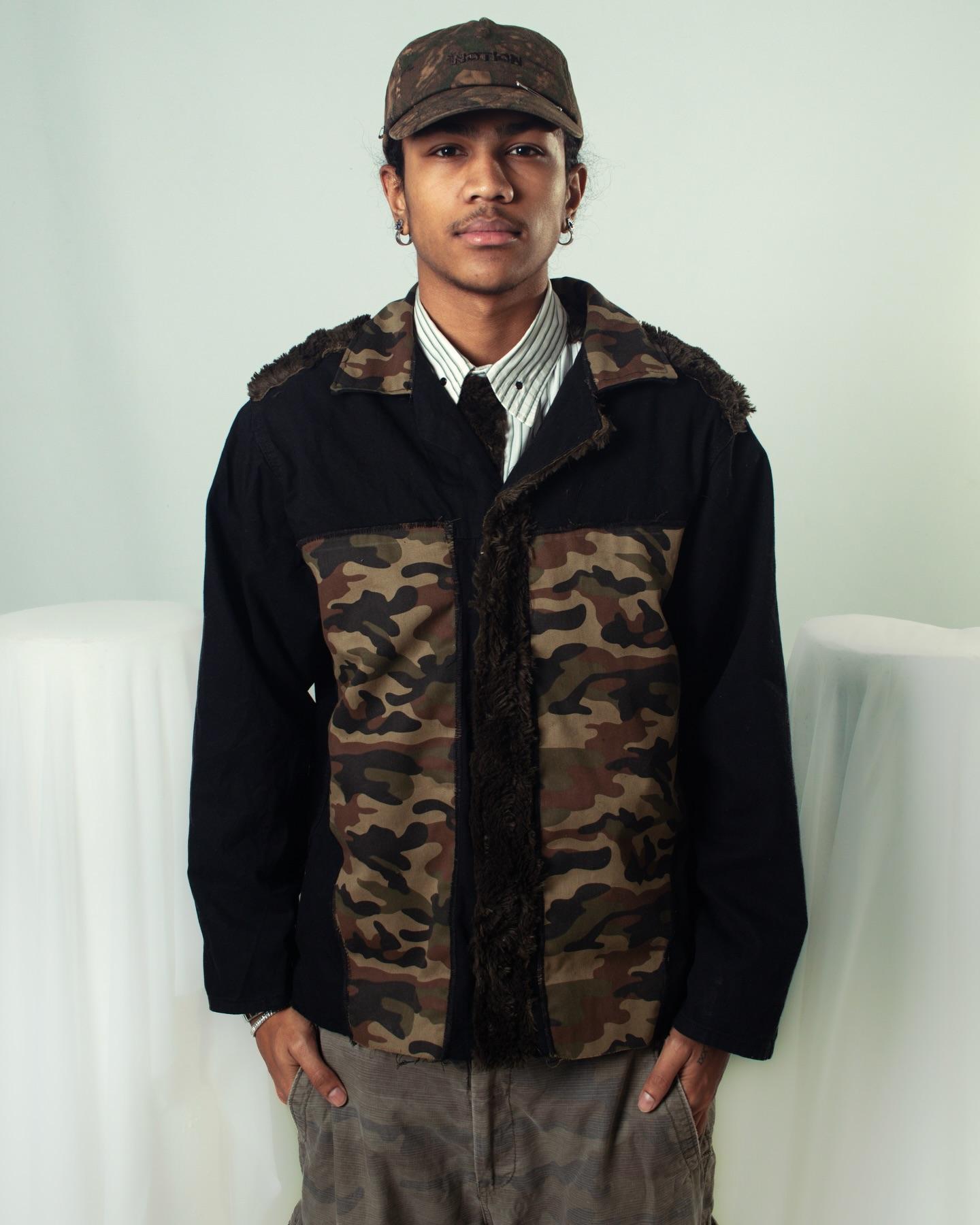 Camo Fur Jacket